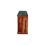 Solid Sheesham Wood Sideboard and Cabinets – Natural Finish – Style A - Image 6