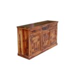 Solid Sheesham Wood Sideboard and Cabinets – Natural Finish – Style A - Image 5