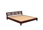 FrontWood James Sheesham Wood Double Bed Without Storage - Image 6