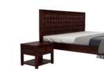 Diamond Sheesham Wood Bed Without Storage – King & Queen Size - Image 4