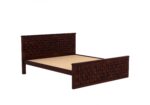 Flamingo Sheesham Wood Bed Without Storage – King & Queen Size - Image 5