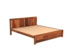 FrontWood Funen Sheesham Wood Double Bed Without Storage - Image 8