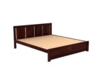 FrontWood Funen Sheesham Wood Double Bed Without Storage - Image 5