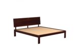 FrontWood Funen Sheesham Wood Double Bed Without Storage - Image 6