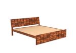 FrontWood Hawaii Sheesham Wood Double Bed Without Storage - Image 10