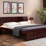 Hawaii Sheesham Wood Bed Without Storage – King & Queen Size