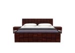 FrontWood Hawaii Sheesham Wood Double Bed Without Storage - Image 3