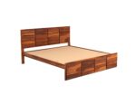 FrontWood New Andrott Sheesham Wood Double Bed Without Storage - Image 10