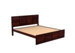 FrontWood New Andrott Sheesham Wood Double Bed Without Storage - Image 5