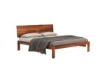 FrontWood Samos Sheesham Wood Double Bed Without Storage - Image 8