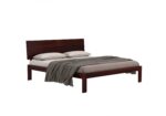 FrontWood Samos Sheesham Wood Double Bed Without Storage - Image 3