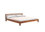 FrontWood Viper Sheesham Wood Double Bed Without Storage - Image 2