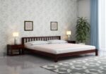 FrontWood Viper Sheesham Wood Double Bed Without Storage - Image 6