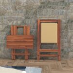 FrontWood Sheesham Wood Foldable Patio Dining Set With Cushions - Image 5