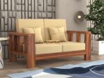 Sheesham Wooden 2 Seater Sofa