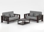 Sheesham Wooden 4 Seater Sofa - Image 5