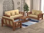 FrontWood Sheesham Wood Rosewood Sofa Set for Home & Lounge - Image 17