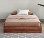 SofaHome Bryan Trundle Sheesham Wood Single Bed Without Storage - Image 2