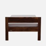 SofaHome Sheesham Wood Single Bed in Provincial Teak - Image 3