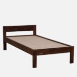SofaHome Sheesham Wood Single Bed in Provincial Teak - Image 4