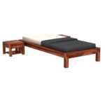 FrontWood Hout Sheesham Wood Single Bed Without Storage - Image 2