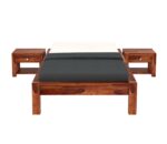 FrontWood Hout Sheesham Wood Single Bed Without Storage - Image 3
