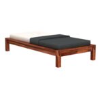 FrontWood Hout Sheesham Wood Single Bed Without Storage - Image 4
