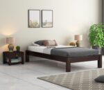 SofaHome Hout Sheesham Wood Single Bed Without Storage