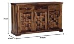 Sheesham Wood Sideboard Cabinets – Design 3 - Image 2