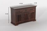 Sheesham Wood Sideboard Cabinets – Design 5 - Image 6