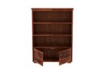 FrontWood Sheesham Wood Bookcase With 2 Doors & 2 Shelves - Image 5