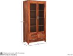 Sheesham Wood Big Book Shelf – Natural Finish - Image 4