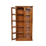 Sheesham Wood Crockery Cabinet with Glass Door - Image 12