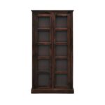 Sheesham Wood Crockery Cabinet with Glass Door - Image 2