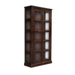 Sheesham Wood Crockery Cabinet with Glass Door - Image 3