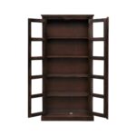 Sheesham Wood Crockery Cabinet with Glass Door - Image 5