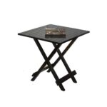 FrontWood Sheesham Wood Foldable Square Patio Dining Table - Image 2