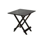 FrontWood Sheesham Wood Foldable Square Patio Dining Table - Image 3