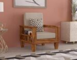 Sheesham Wood Sofa Set 1 Seater