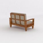 Sheesham Wood Sofa Set 7 Seater - Image 8