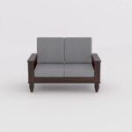FrontWood Sheesham Wood Sofa Set With Side Magazine Holder - Image 74