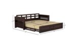 FrontWood Foster Solid Sheesham Wood 3 Seater Sofa Cum Bed - Image 15