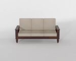 Sheesham Wood Sofa Set 3 Seater - Image 14