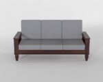 Sheesham Wood Sofa Set 3 Seater - Image 19