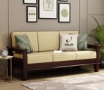 Sheesham Wood 3 Seater Sofa Set - Image 11