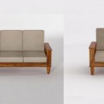 Sheesham Wood Sofa Set 4 Seater