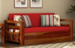 FrontWood Solid Sheesham Wood Sofa Cum Bed With Storage - Image 2