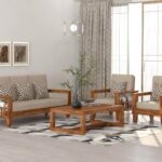 Sheesham Wood Sofa Set 5 Seater