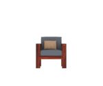 FrontWood Sheesham Wood Cushioned Sofa Set for Living Room - Image 7