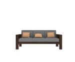 FrontWood Sheesham Wood Cushioned Sofa Set for Living Room - Image 20
